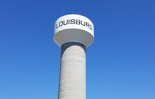 Louisburg, KS Water Tower