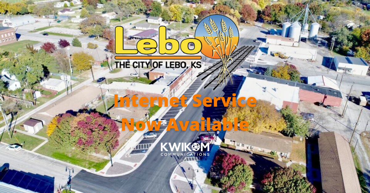 Lebo, KS Service Now Available KWIKOM