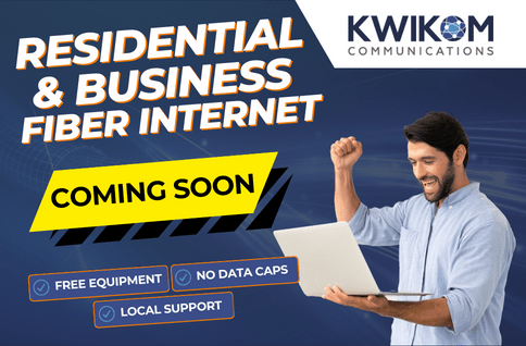 Preorders Preorder Fiber Internet with KWIKOM